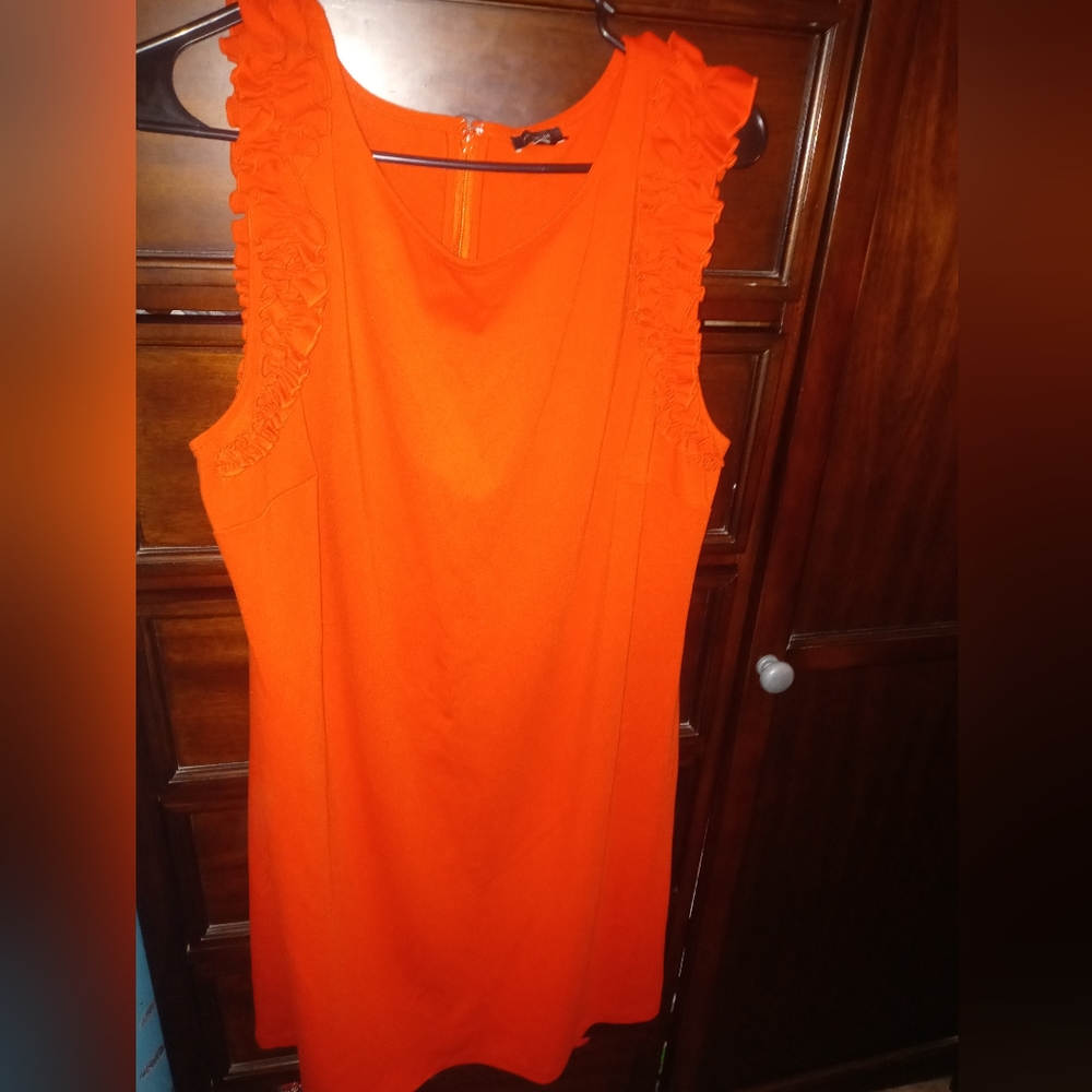 Cute little orange dress